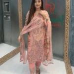 পাকিস্তানি ইনস্পায়ার্ড ক্যাটালগ আনস্টিচ ড্রেস