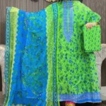 এক্সক্লুসিভ জর্জেট ওড়নার আনস্টিচ ড্রেস