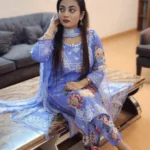 পাকিস্তানি ইনস্পায়ার্ড ক্যাটালগ আনস্টিচ ড্রেস